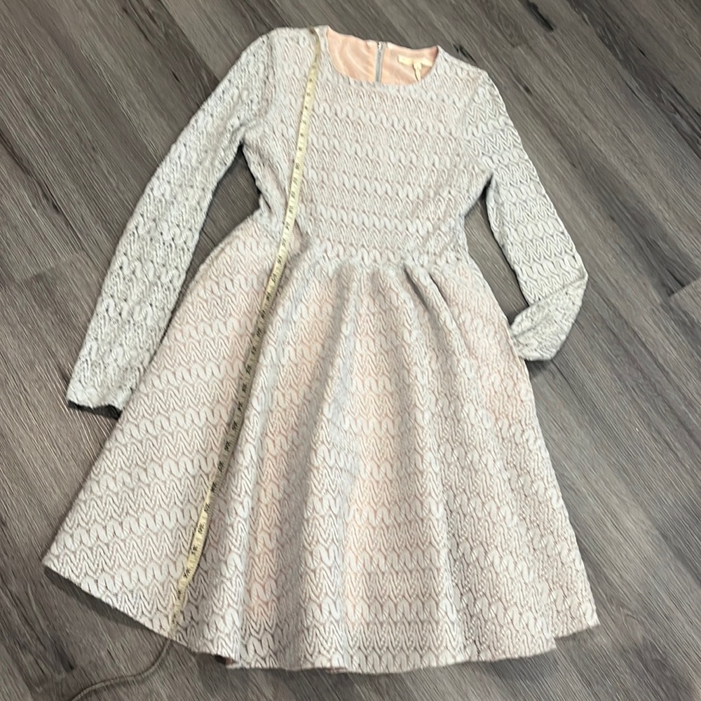 Maje blue lace dress